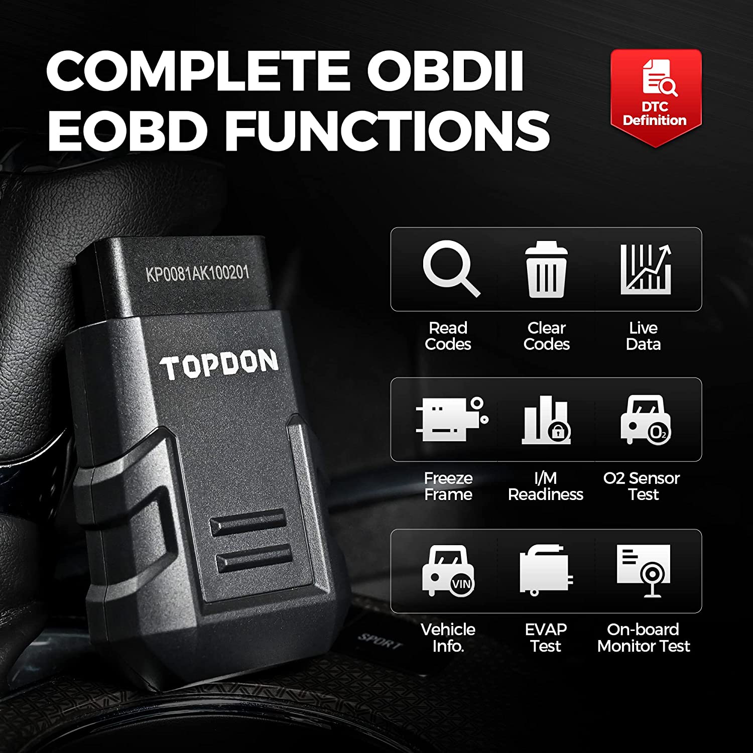 TOPDON TOPKEY Car Key Programmer Jeep Dodge Chrysler | Remote Pro